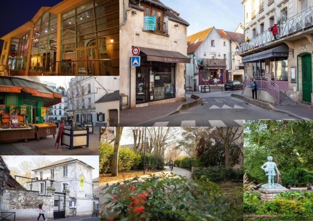 Chati-Bourg Citea Express Dayuse - Suite 3 Pieces W -- 25 Min Paris Montparnasse -- 15 Min Velizy Шатийон Экстерьер фото